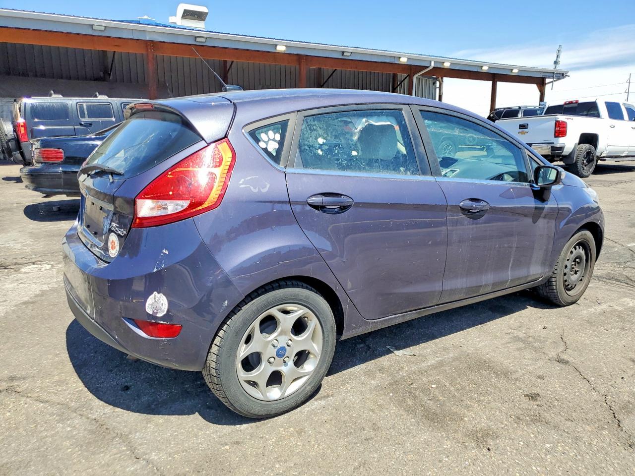 2013 Ford Fiesta Gray vin: 3FADP4FJXDM144295