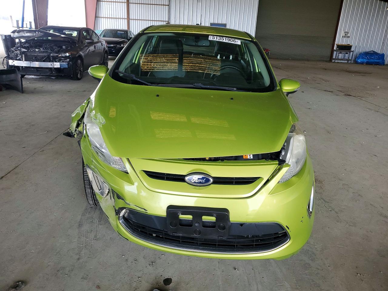 2013 Ford Fiesta Titanium Green vin: 3FADP4FJXDM153949