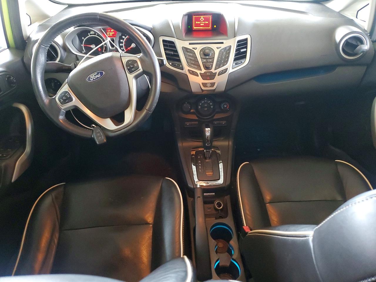 2013 Ford Fiesta Titanium Green vin: 3FADP4FJXDM153949