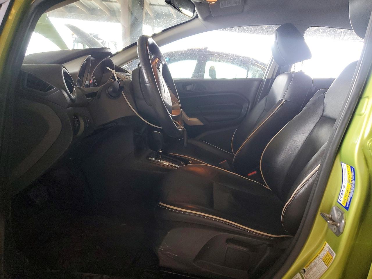2013 Ford Fiesta Titanium Green vin: 3FADP4FJXDM153949