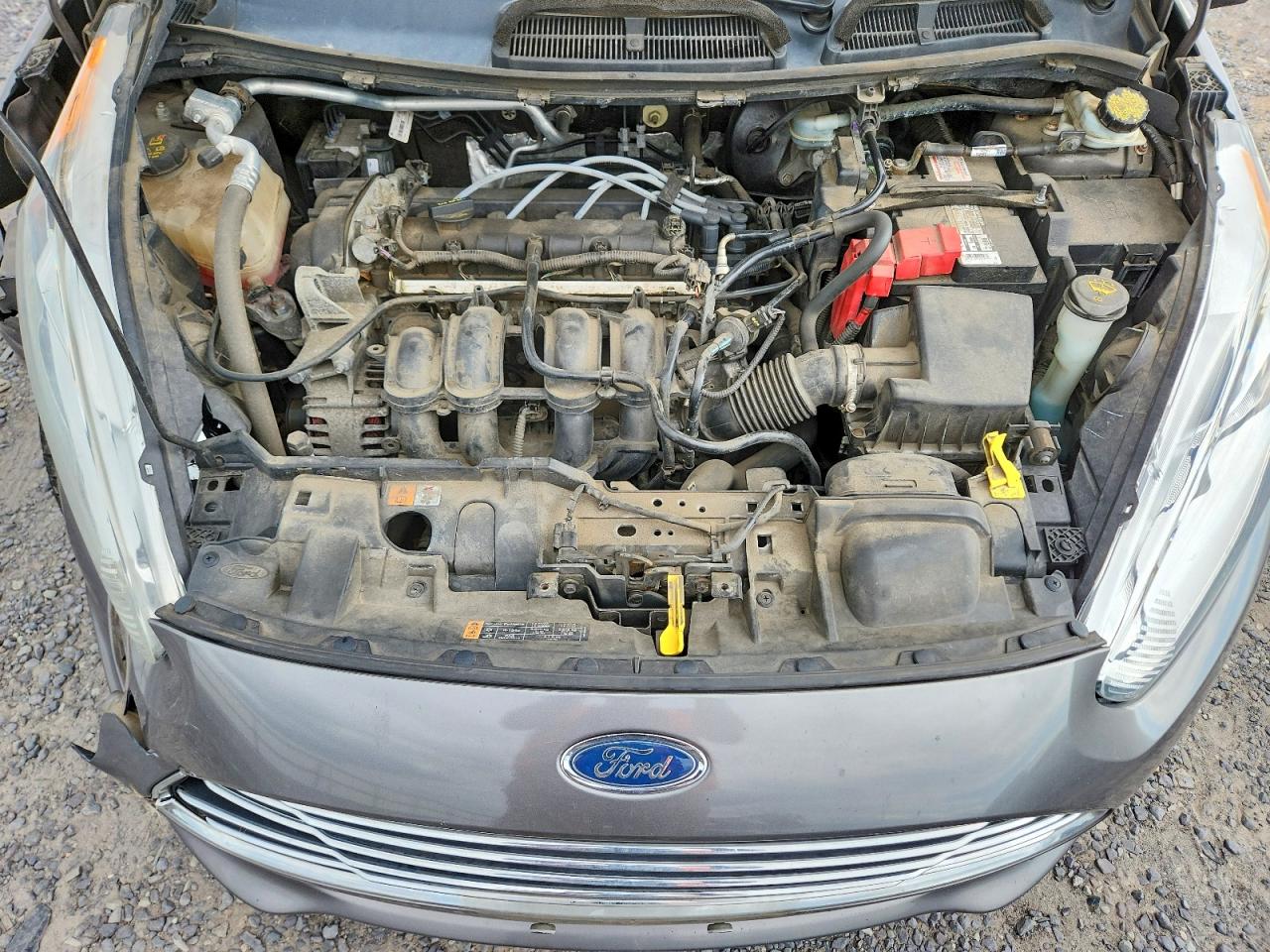 2014 Ford Fiesta Titanium Gray vin: 3FADP4FJXEM124937