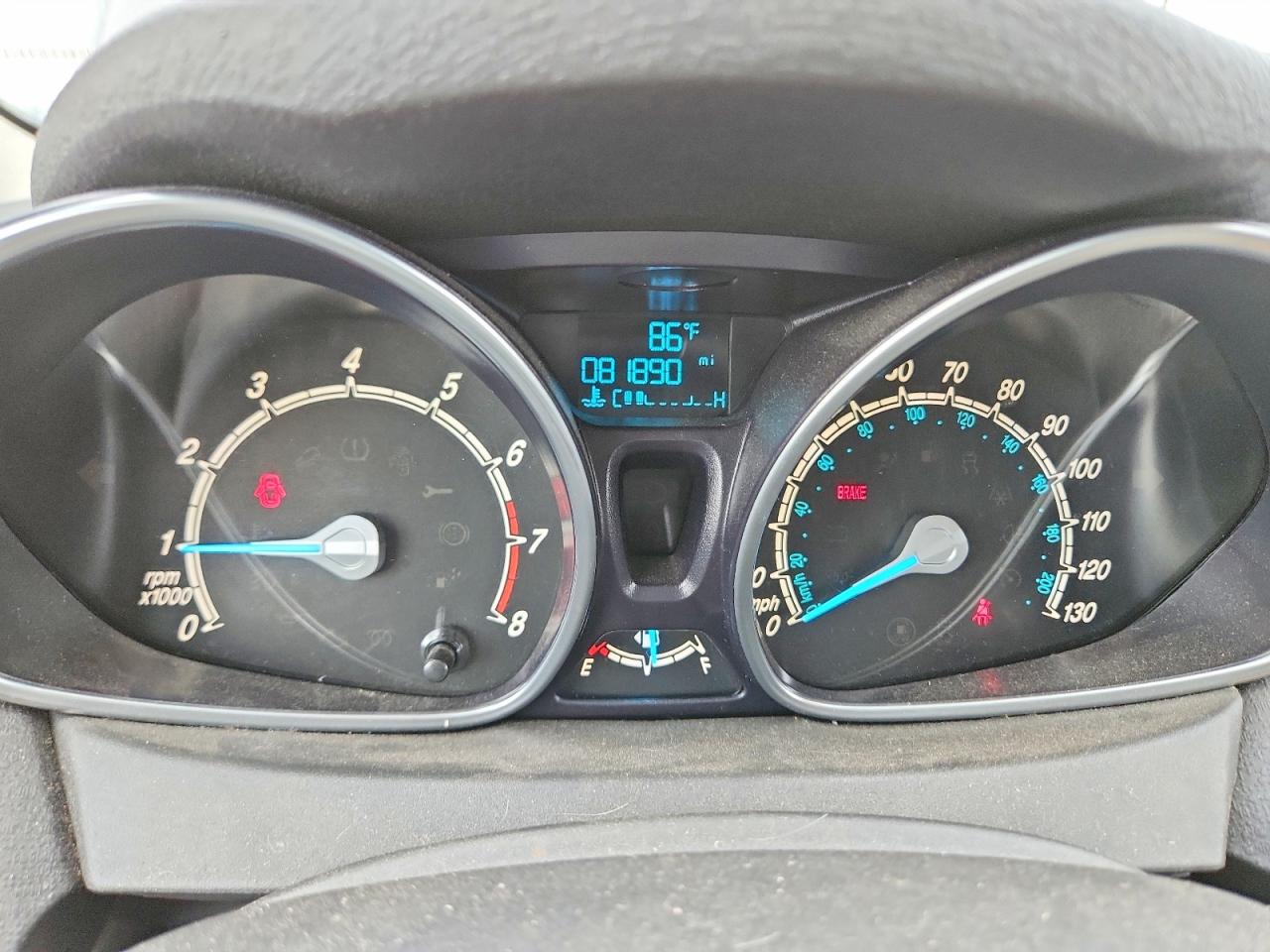 2014 Ford Fiesta Titanium Gray vin: 3FADP4FJXEM124937