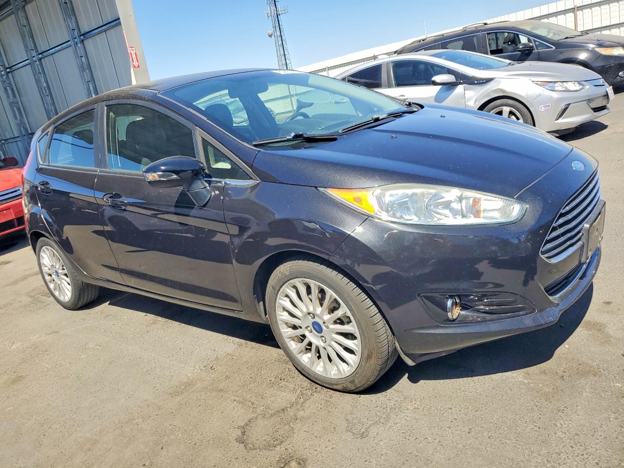 2015 Ford Fiesta Titanium Black vin: 3FADP4FJXFM203526