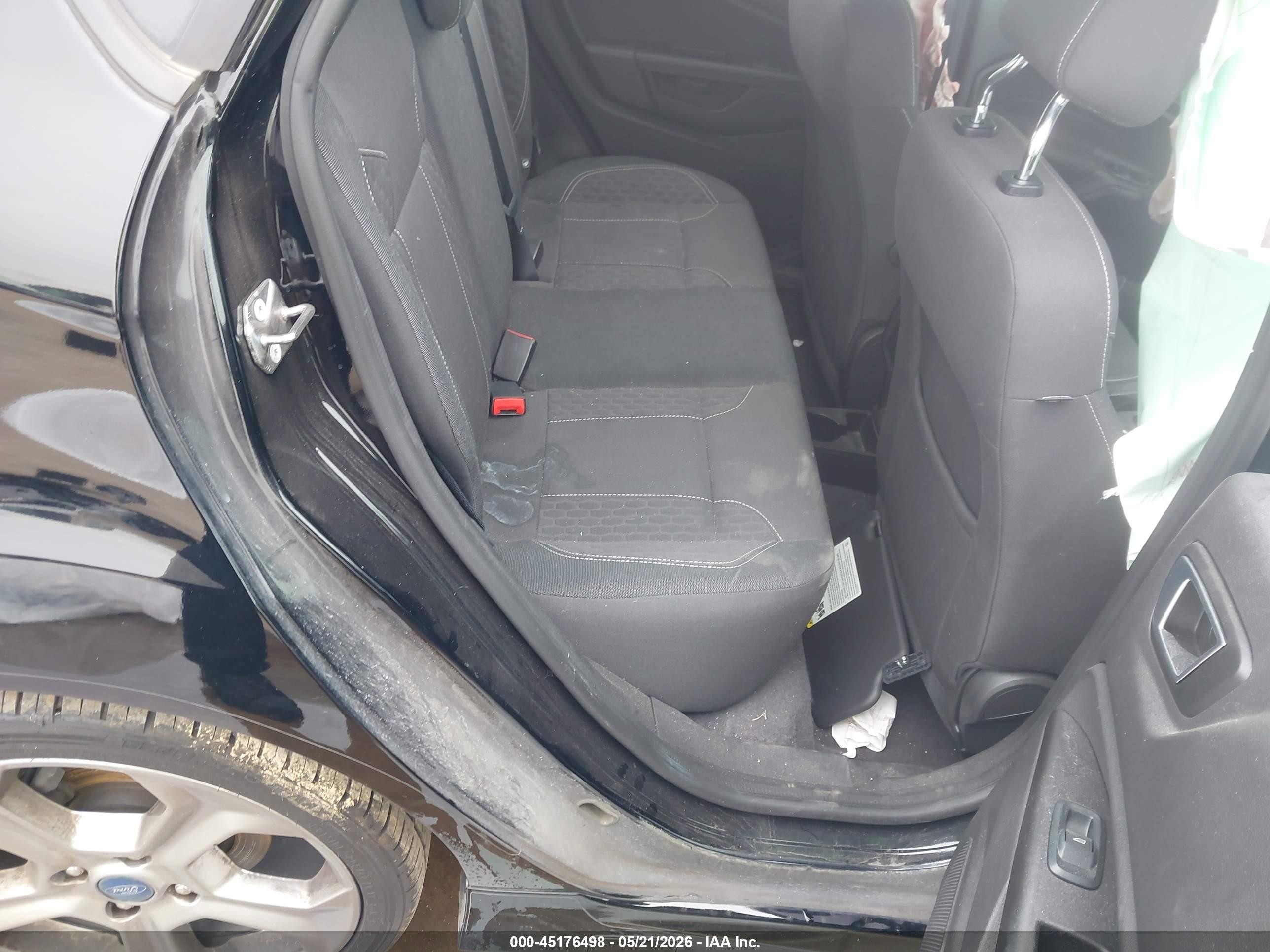 2019 Ford Fiesta St Black vin: 3FADP4GX0KM127196