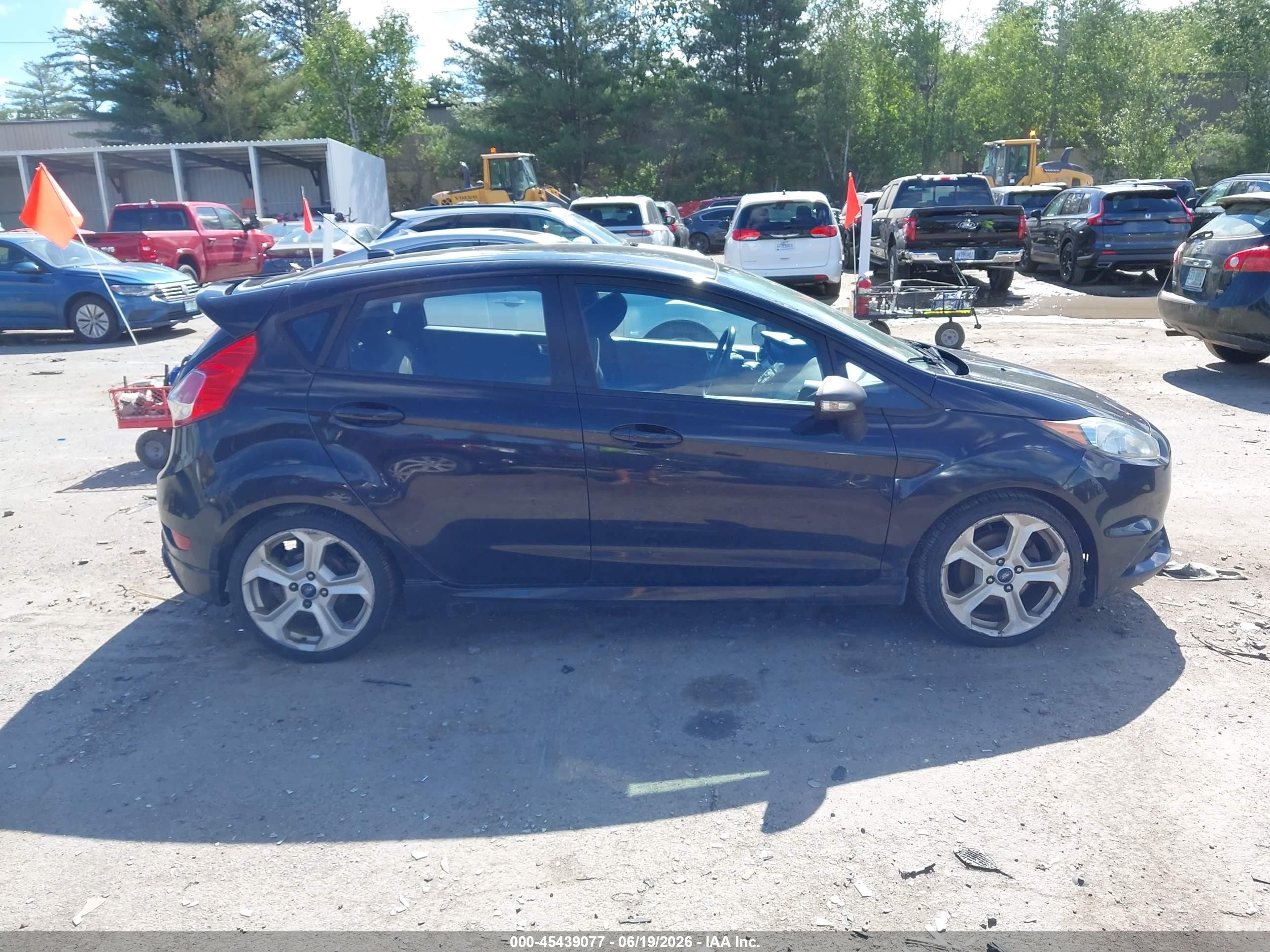2015 Ford Fiesta St Black vin: 3FADP4GX1FM113412