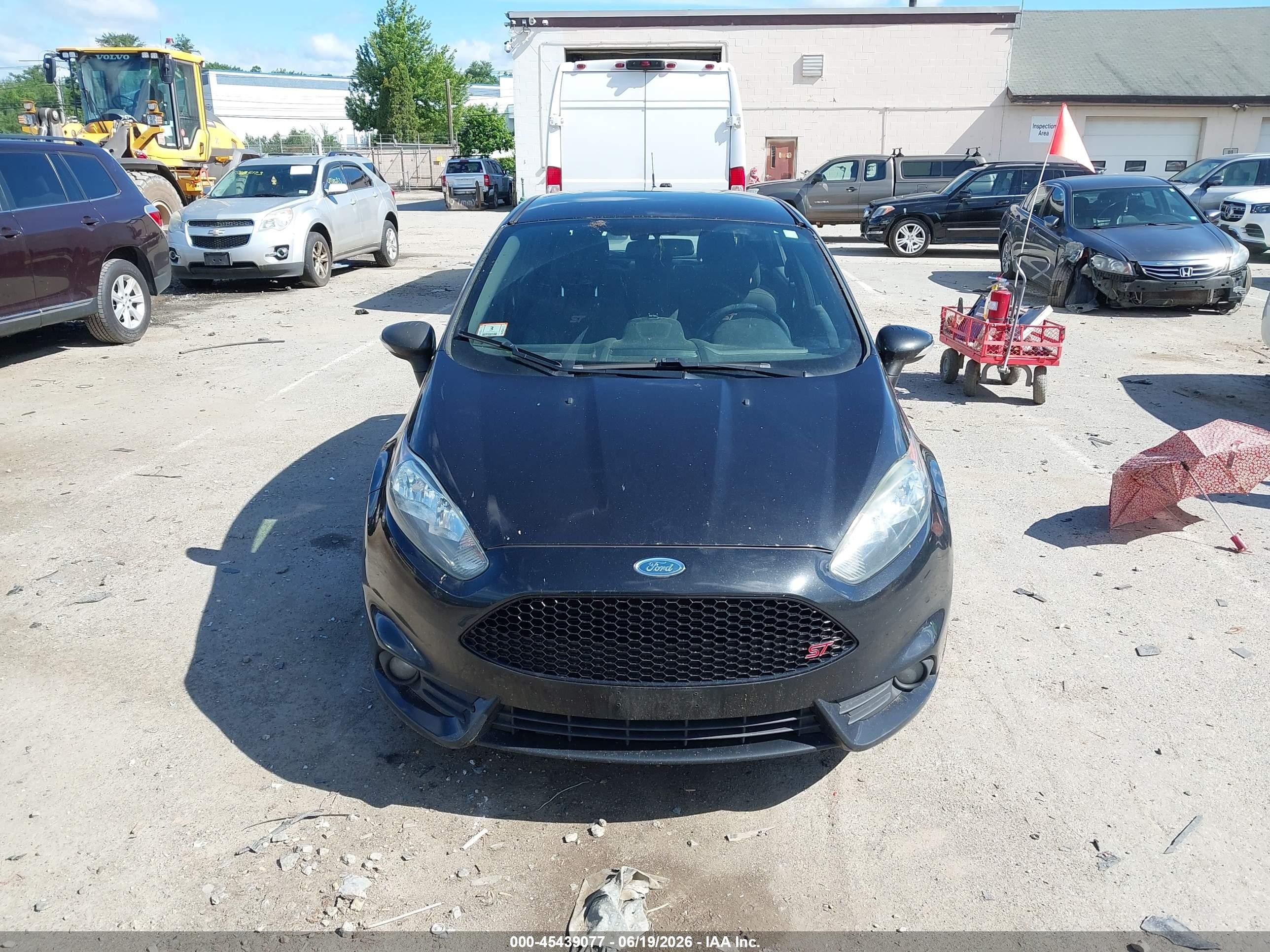 2015 Ford Fiesta St Black vin: 3FADP4GX1FM113412