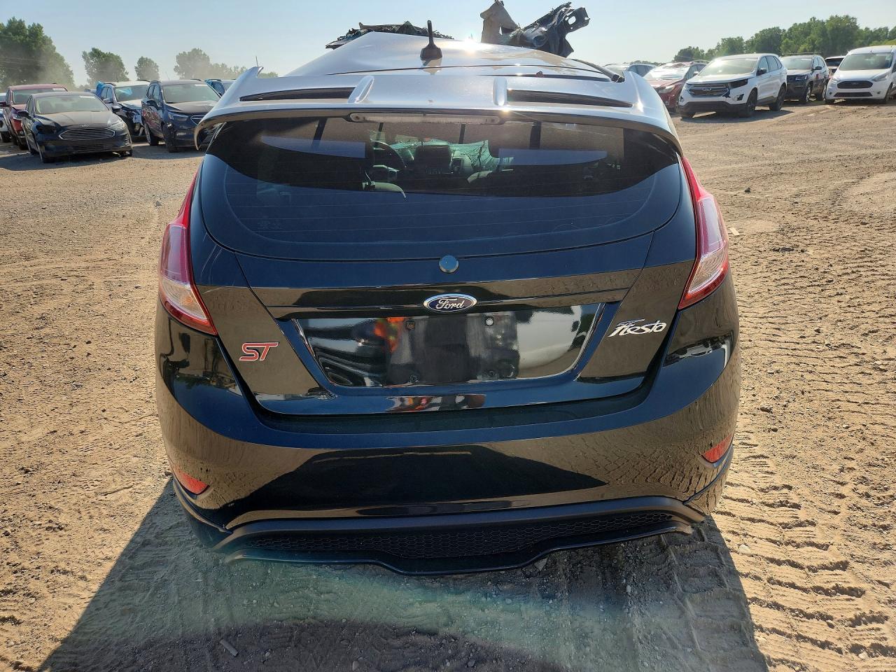 2015 Ford Fiesta St Black vin: 3FADP4GX2FM114035