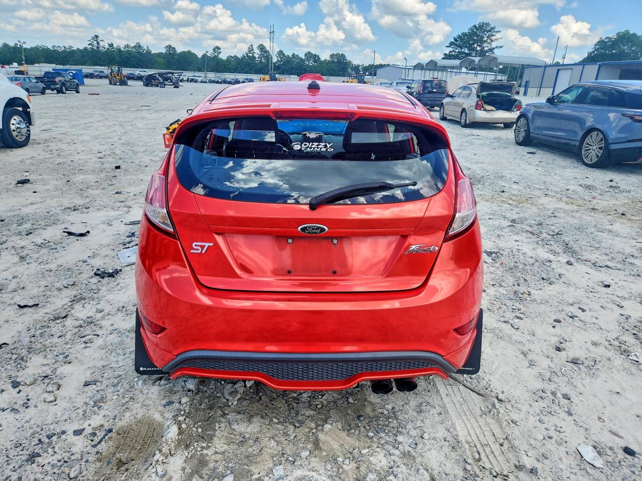 2014 Ford Fiesta St Orange vin: 3FADP4GX3EM197098