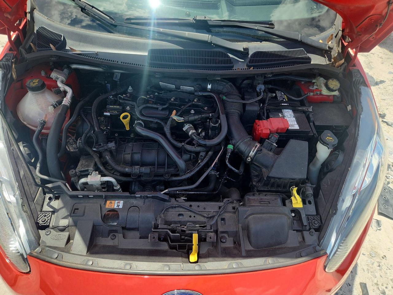 2014 Ford Fiesta St Orange vin: 3FADP4GX3EM197098