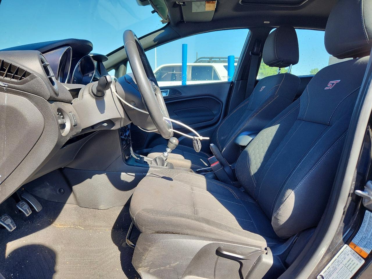 2015 Ford Fiesta St Черный vin: 3FADP4GX3FM195899