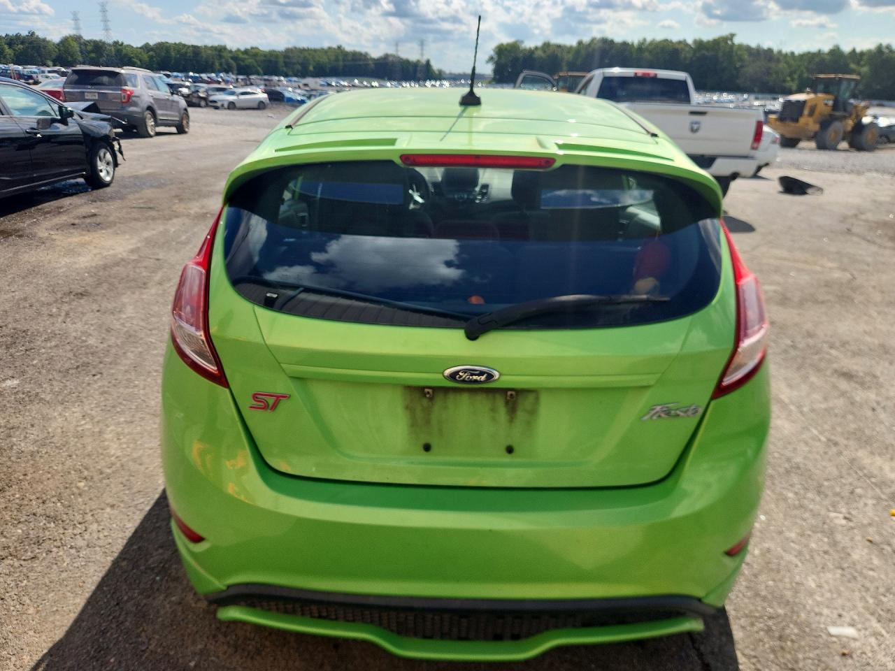 2014 Ford Fiesta St Green vin: 3FADP4GX4EM153370