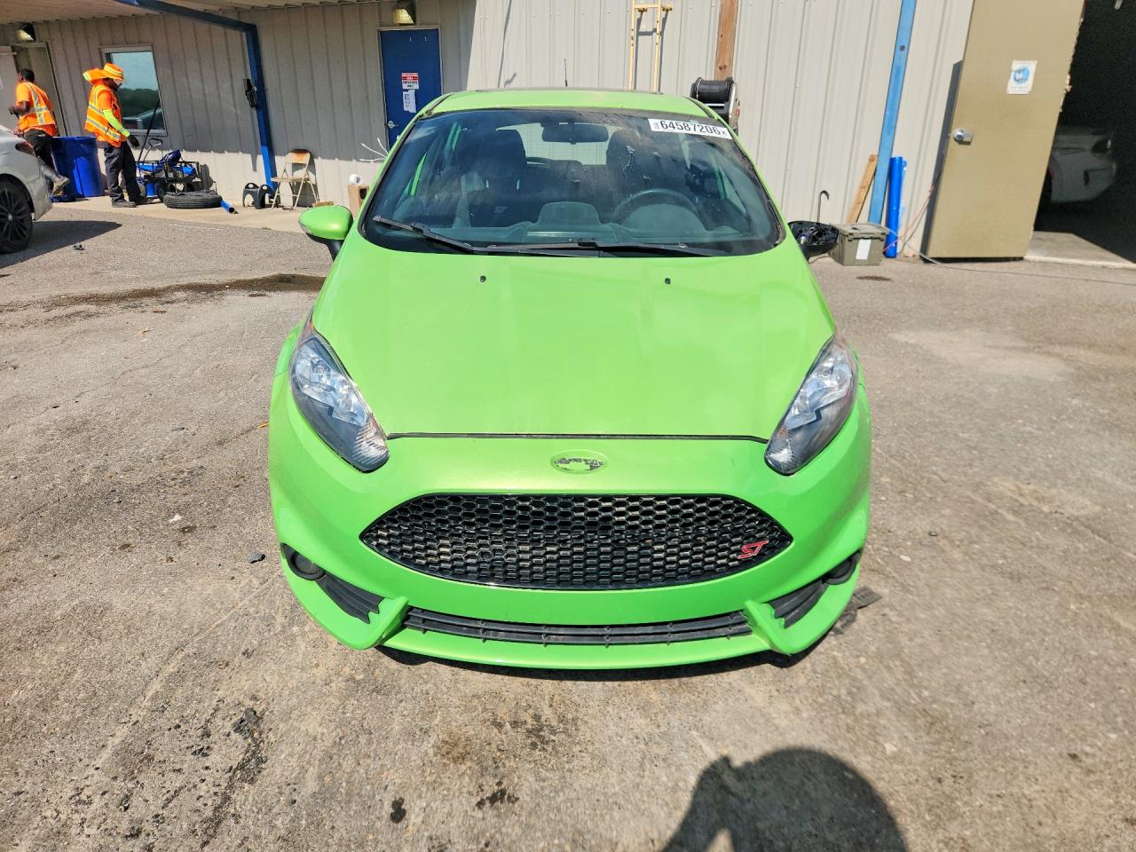 2014 Ford Fiesta St Green vin: 3FADP4GX4EM153370