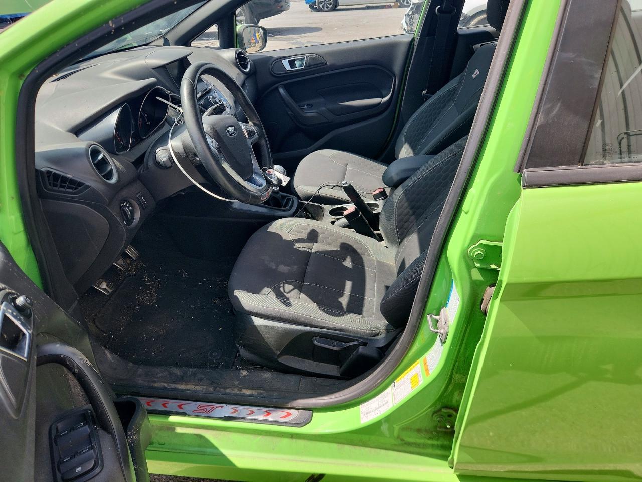 2014 Ford Fiesta St Green vin: 3FADP4GX4EM153370