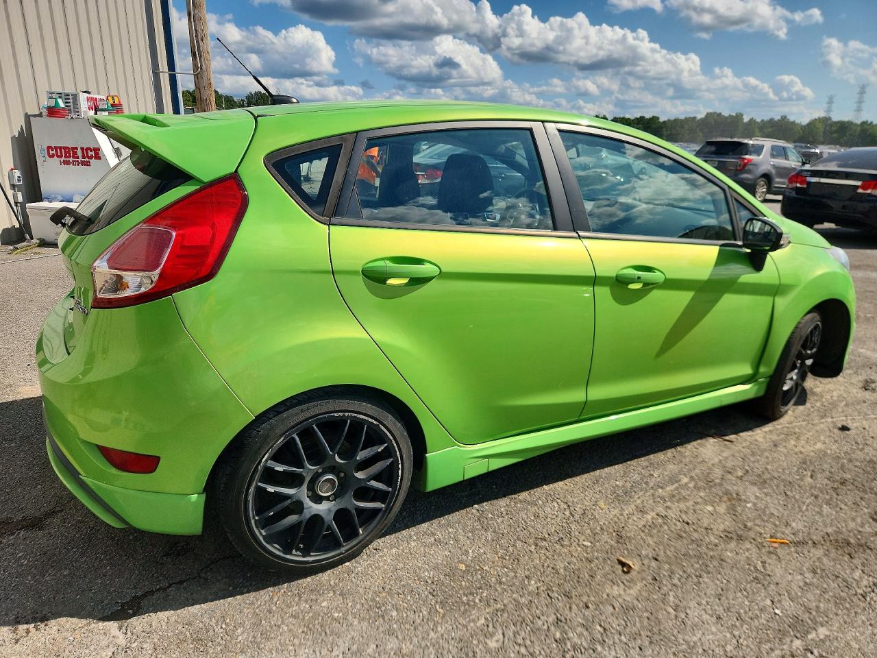 2014 Ford Fiesta St Green vin: 3FADP4GX4EM153370