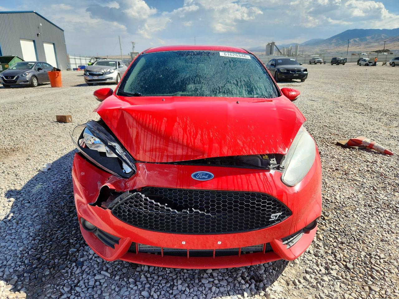 2015 Ford Fiesta St Red vin: 3FADP4GX4FM153340