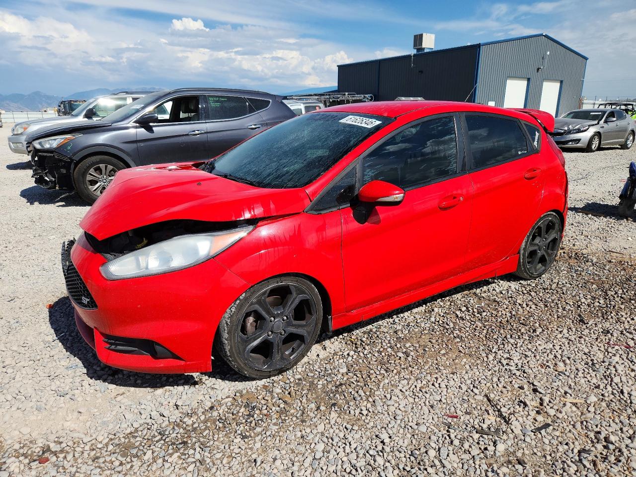2015 Ford Fiesta St Red vin: 3FADP4GX4FM153340