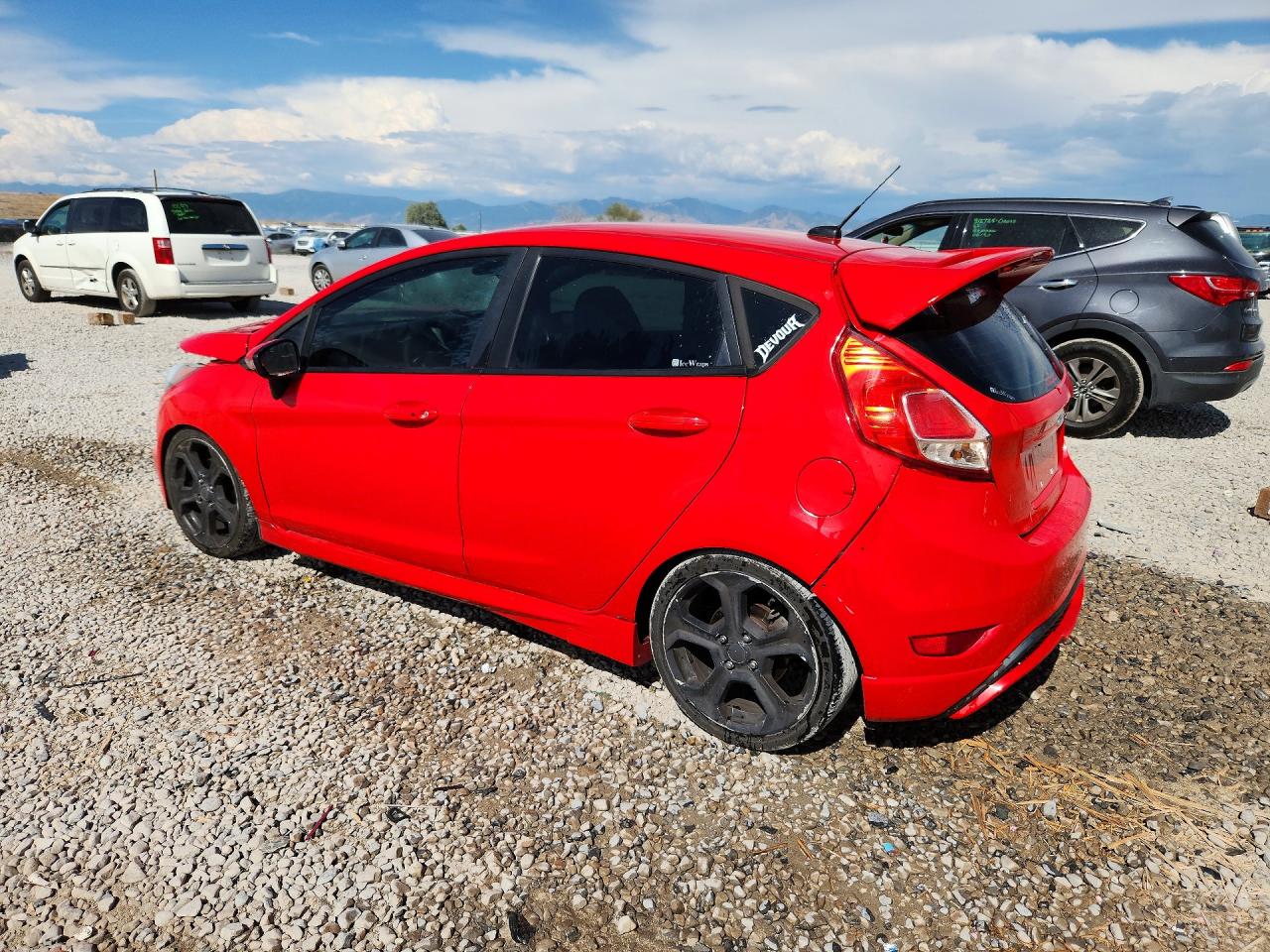 2015 Ford Fiesta St Red vin: 3FADP4GX4FM153340