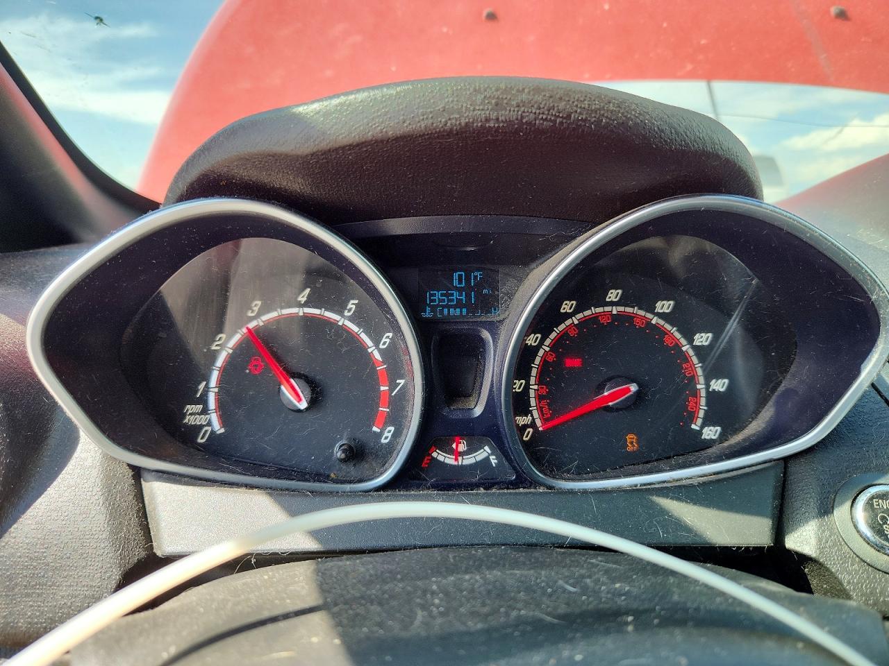 2015 Ford Fiesta St Red vin: 3FADP4GX4FM153340