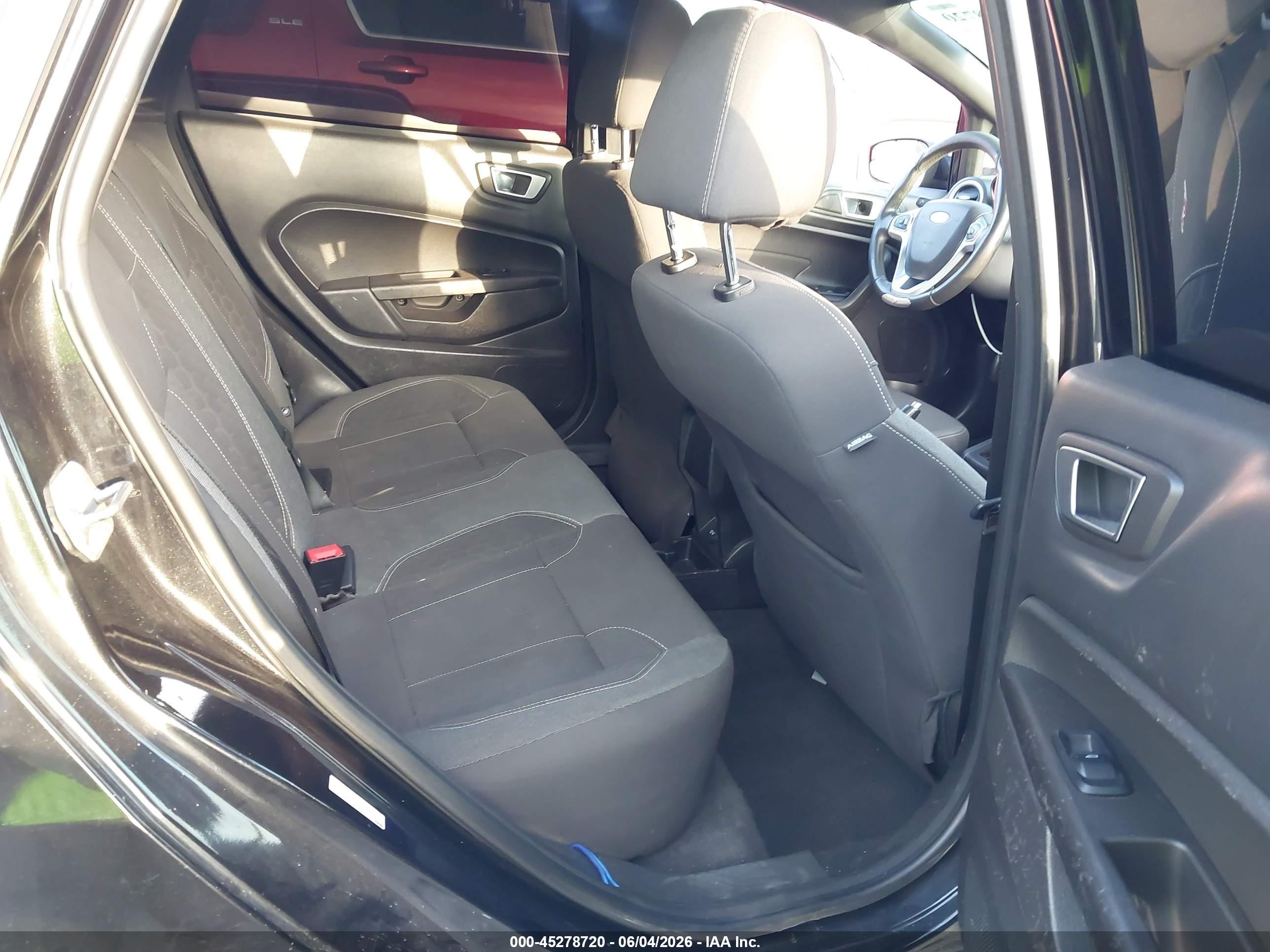 2014 Ford Fiesta St Black vin: 3FADP4GX5EM123553