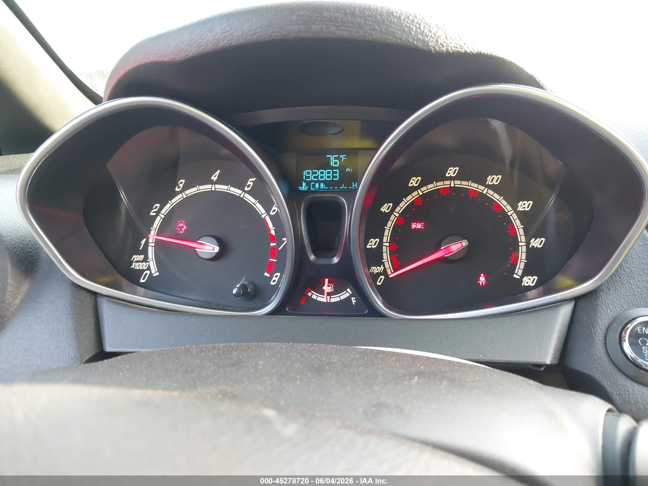 2014 Ford Fiesta St Black vin: 3FADP4GX5EM123553