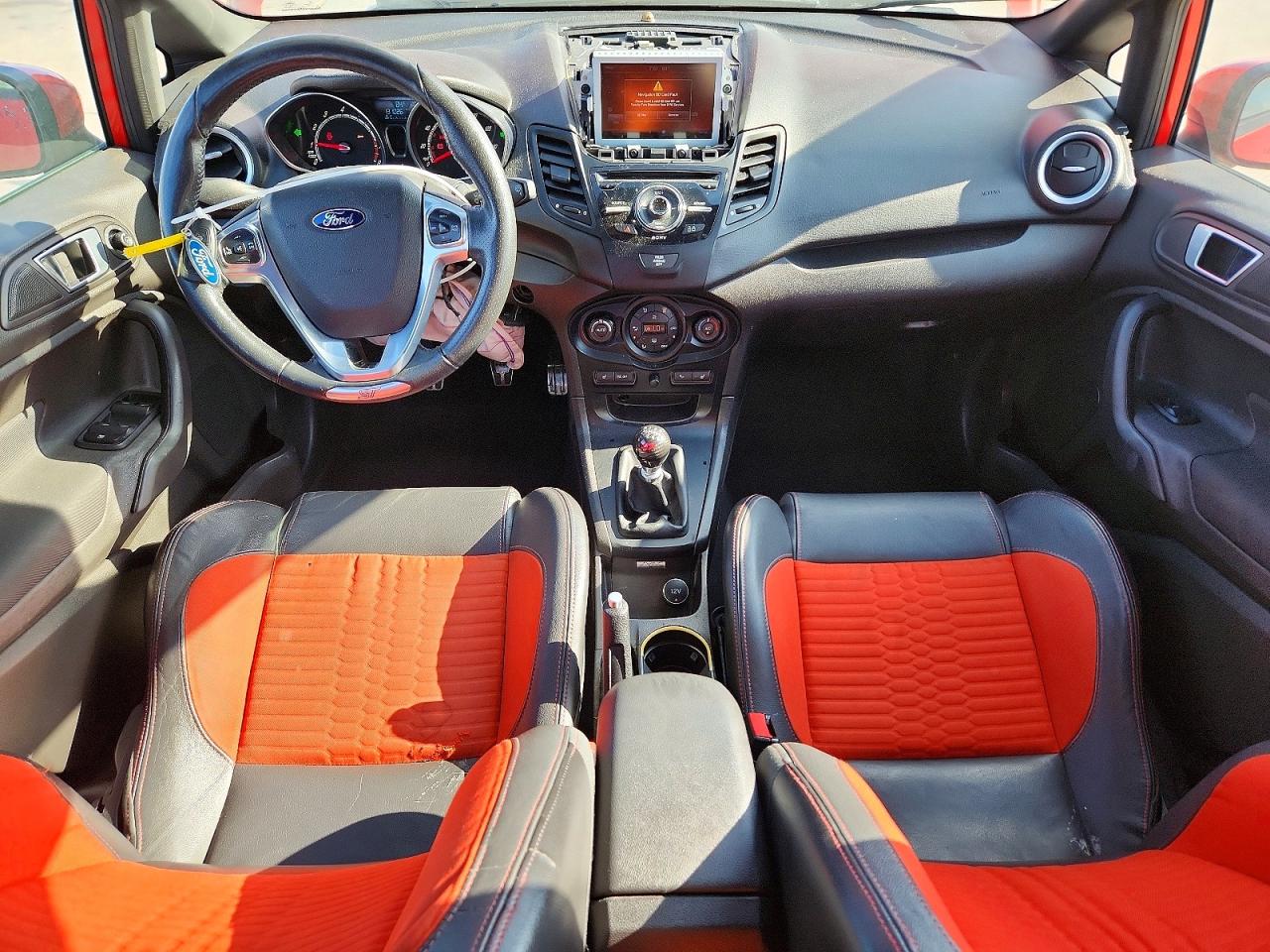 2014 Ford Fiesta St Оранжевый vin: 3FADP4GX6EM153953