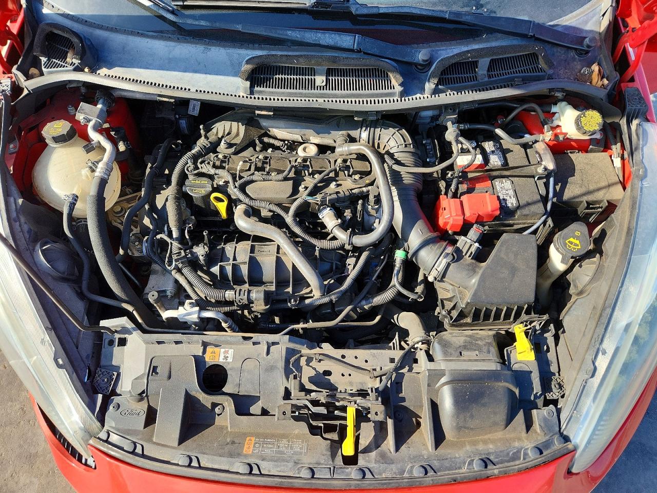 2014 Ford Fiesta St Оранжевый vin: 3FADP4GX6EM153953