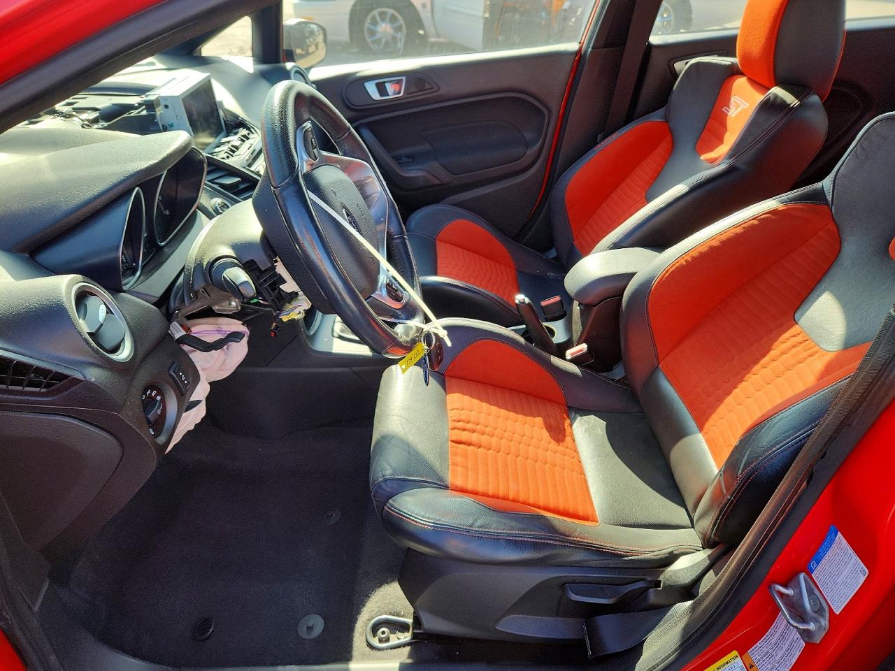 2014 Ford Fiesta St Оранжевый vin: 3FADP4GX6EM153953