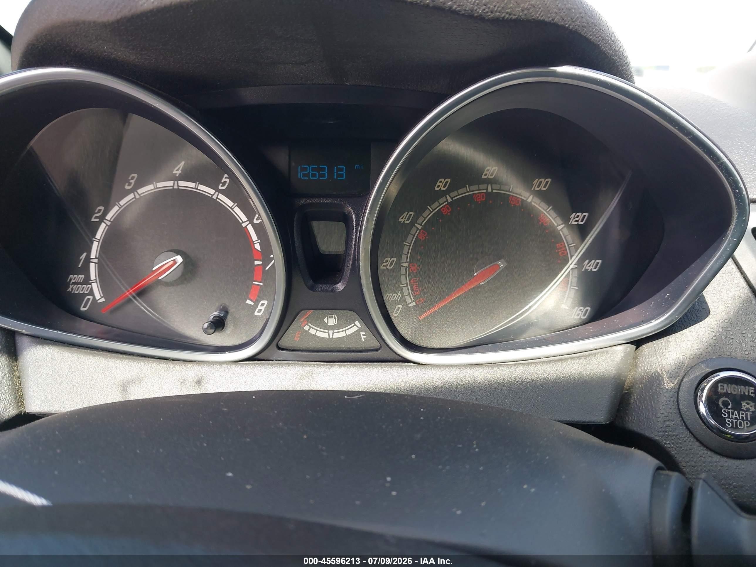 2014 Ford Fiesta St White vin: 3FADP4GX6EM163625