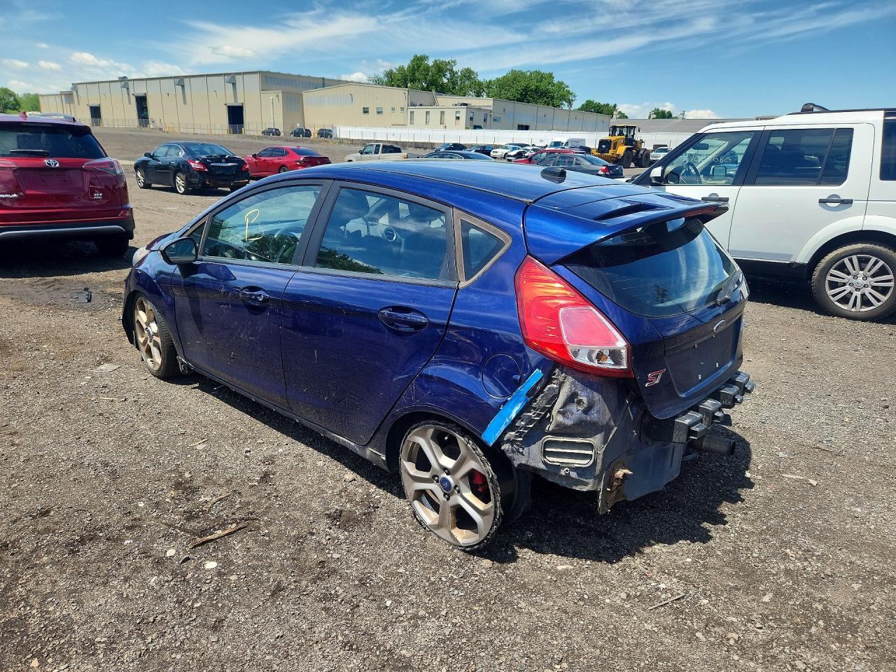 2016 Ford Fiesta St Blue vin: 3FADP4GX6GM110748