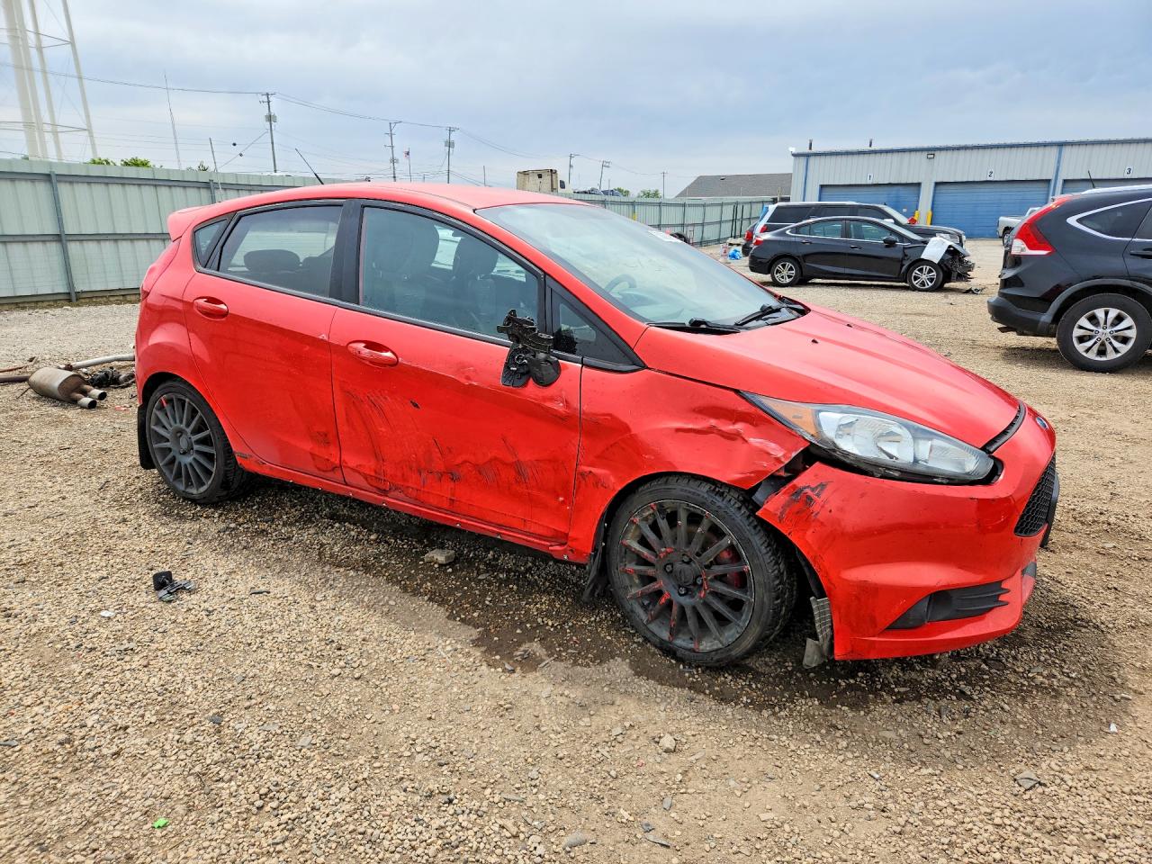 2014 Ford Fiesta St Orange vin: 3FADP4GX7EM168994