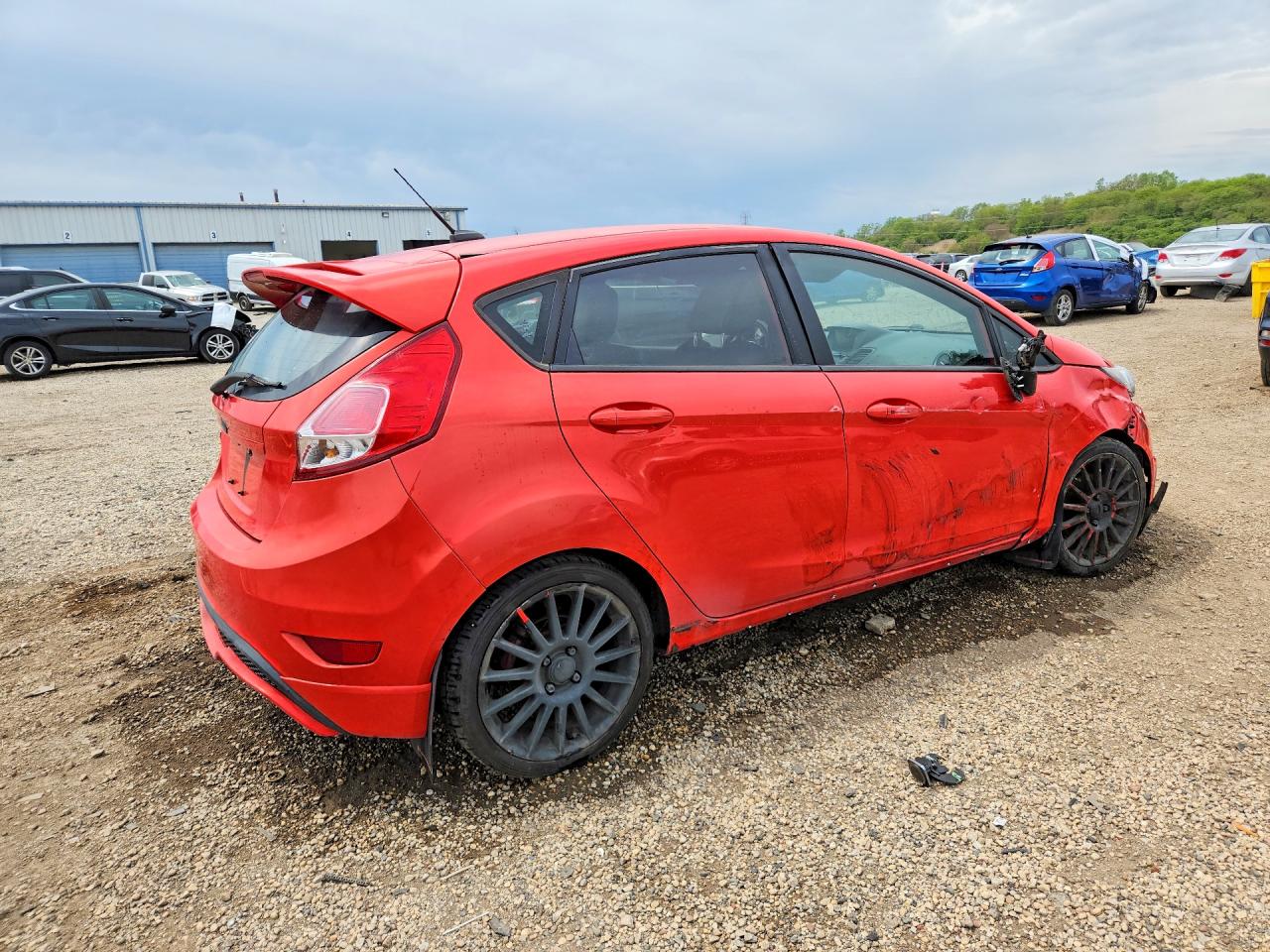 2014 Ford Fiesta St Orange vin: 3FADP4GX7EM168994