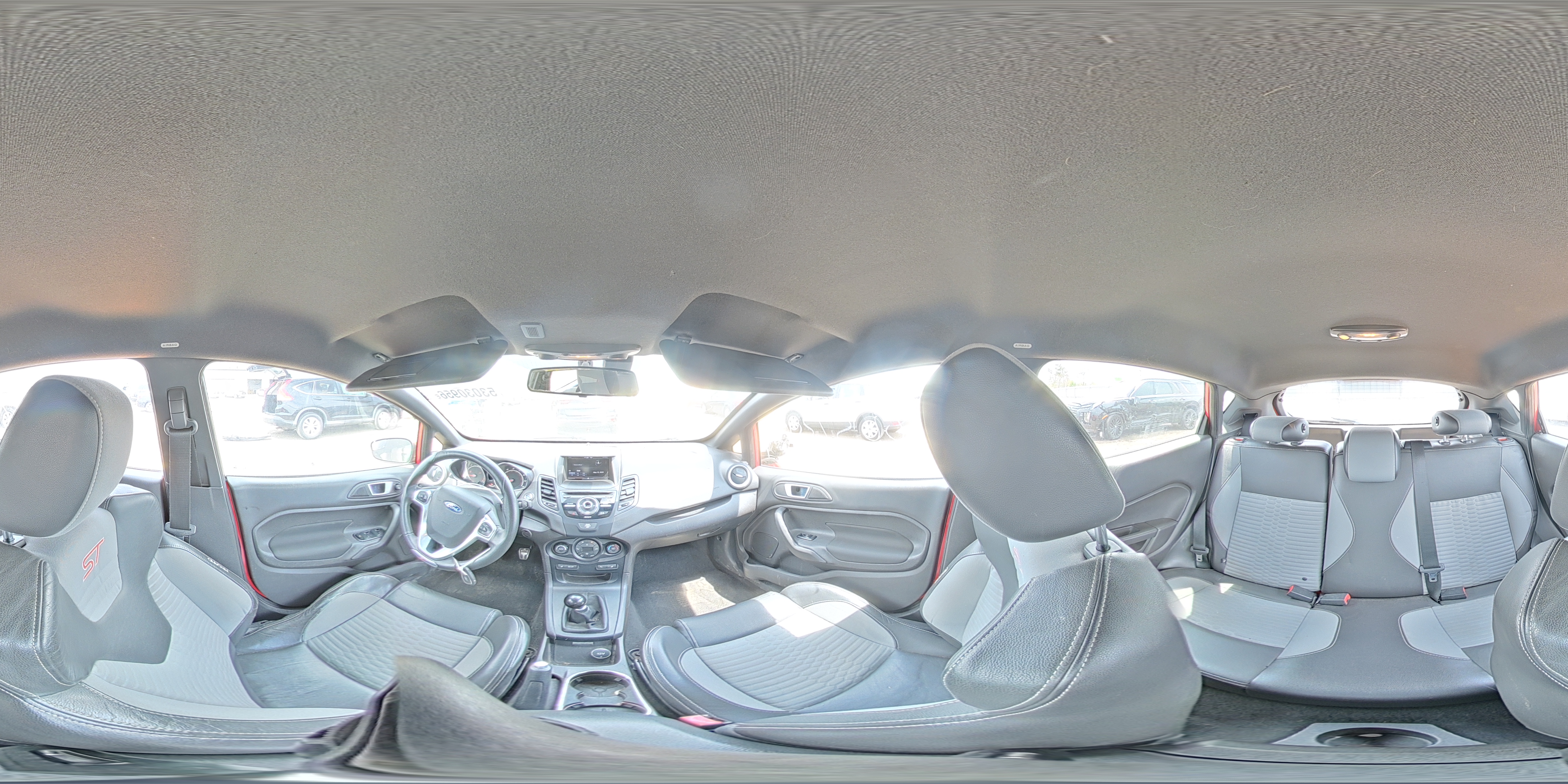 2014 Ford Fiesta St Orange vin: 3FADP4GX7EM168994