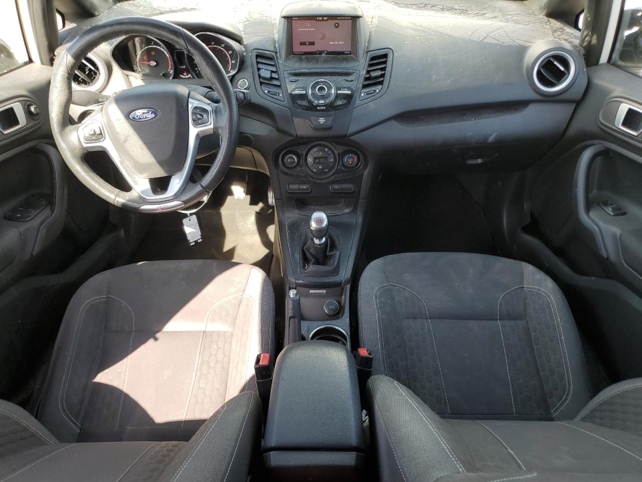 2014 Ford Fiesta St White vin: 3FADP4GX7EM183348