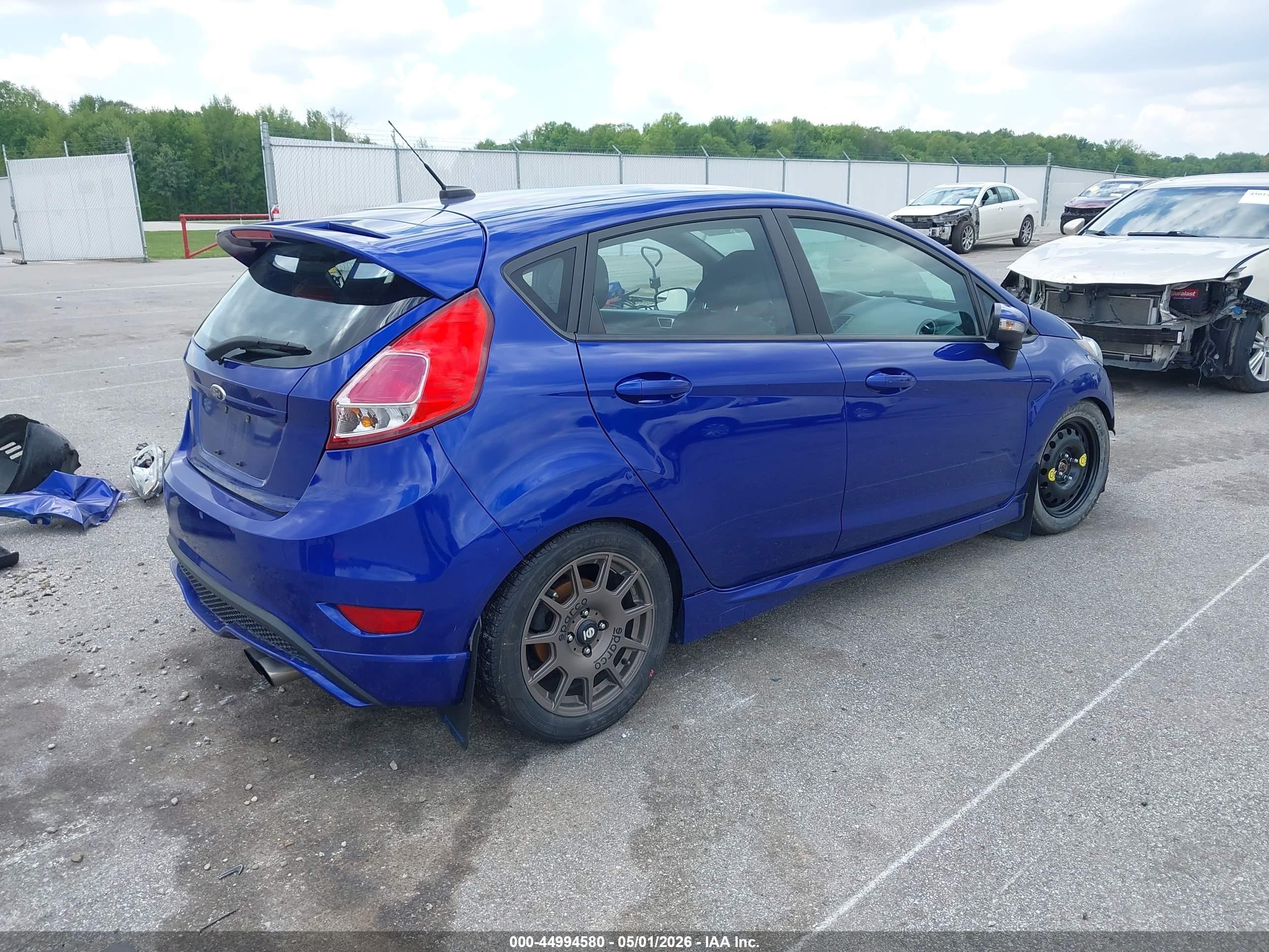 2014 Ford Fiesta St Blue vin: 3FADP4GX8EM240303