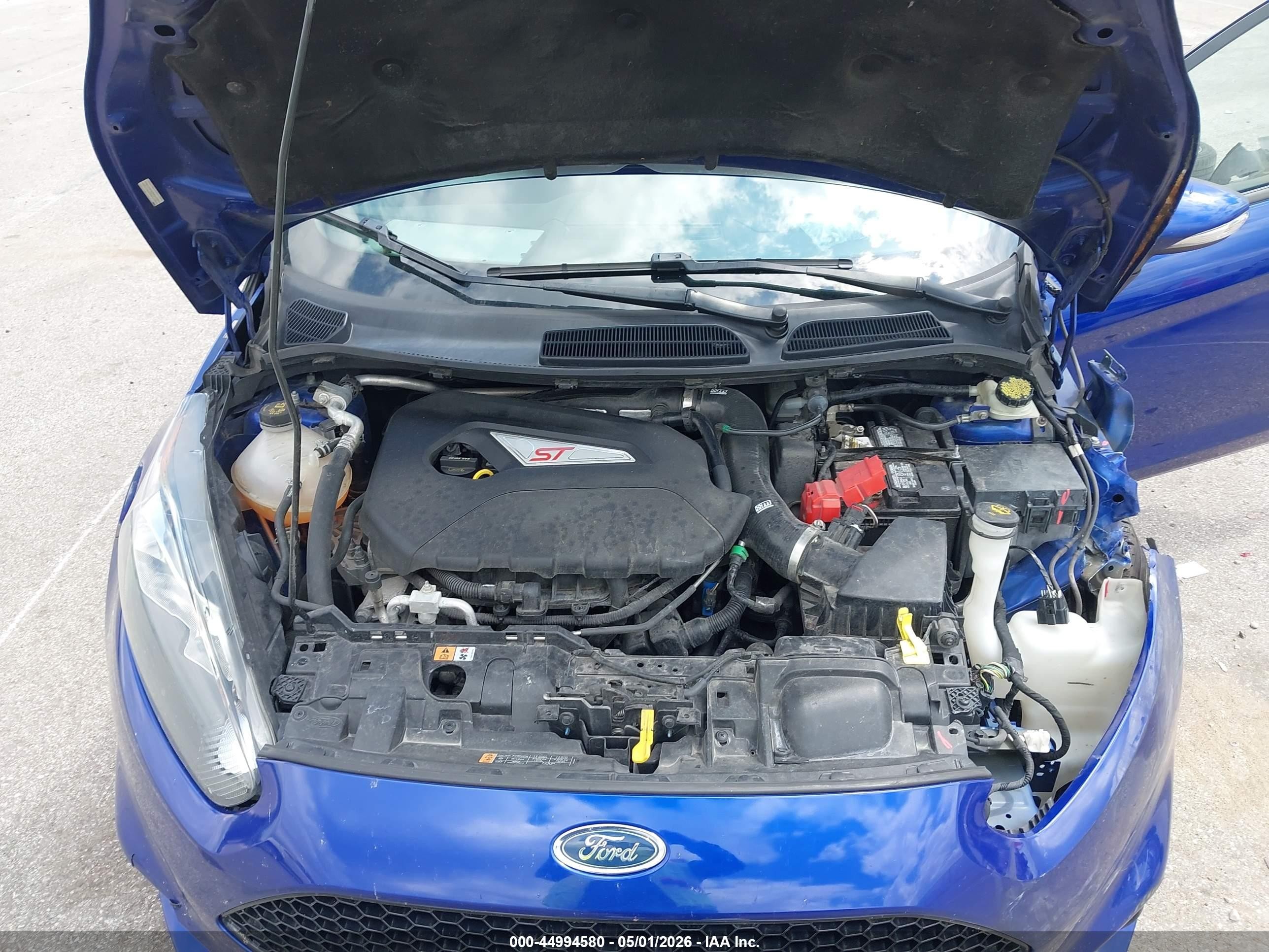 2014 Ford Fiesta St Blue vin: 3FADP4GX8EM240303