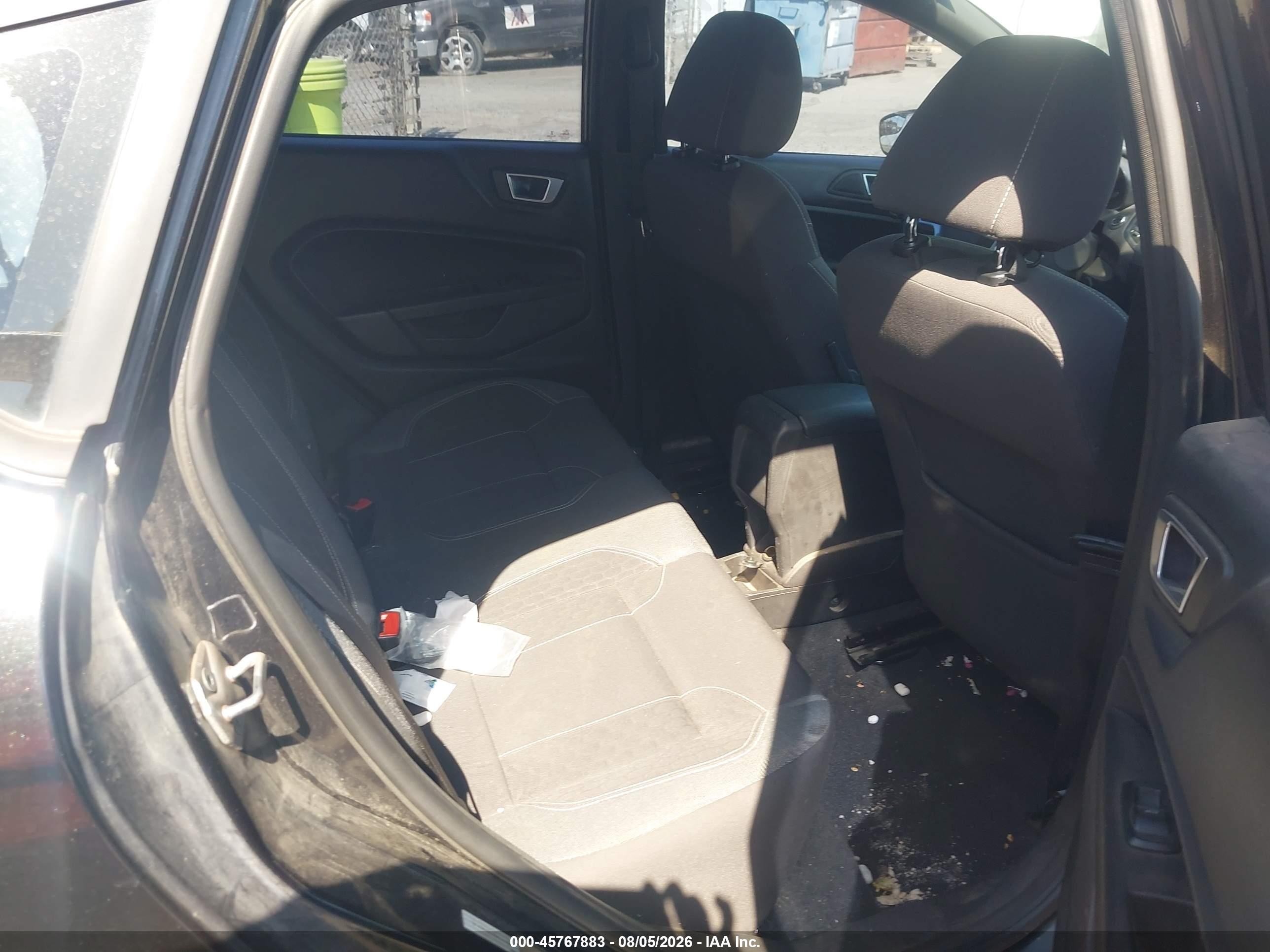 2014 Ford Fiesta St Черный vin: 3FADP4GX9EM148844