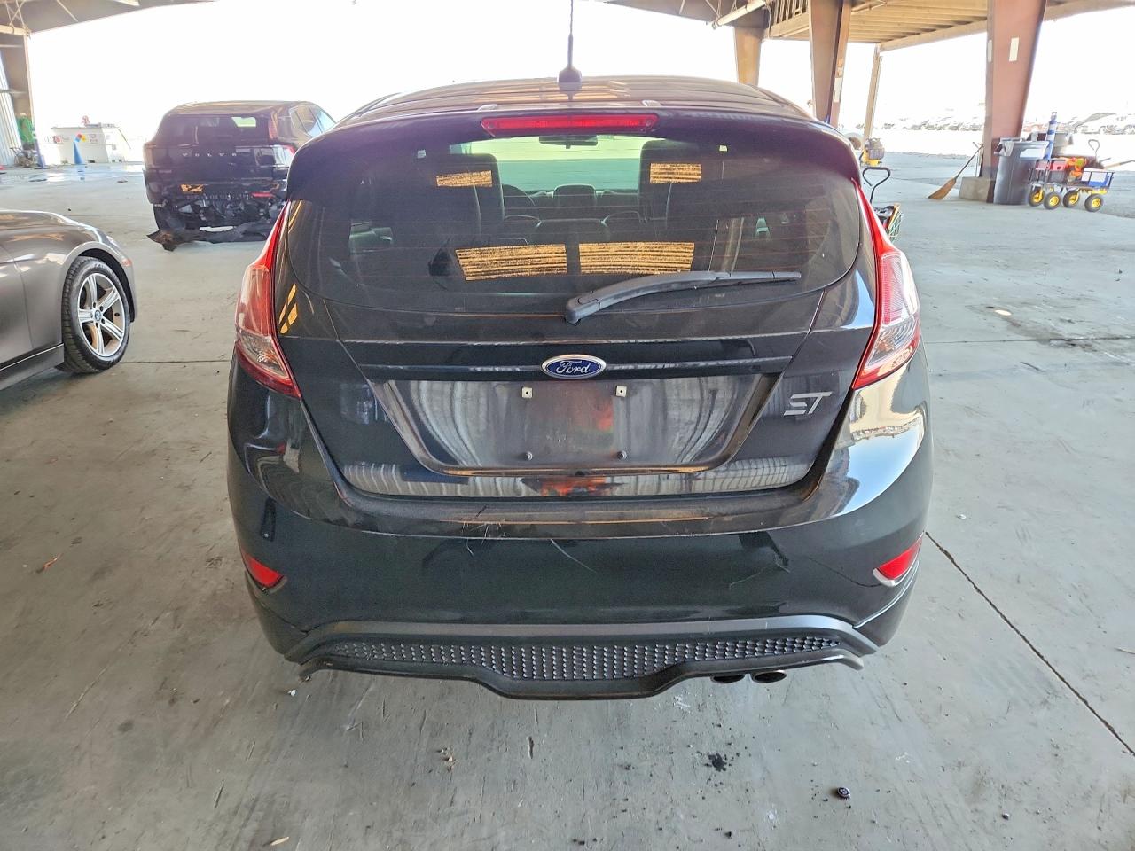 2014 Ford Fiesta St Черный vin: 3FADP4GXXEM128196