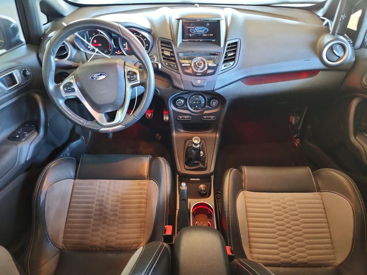 2014 Ford Fiesta St Черный vin: 3FADP4GXXEM128196