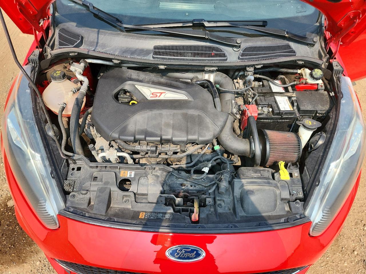 2014 Ford Fiesta St Red vin: 3FADP4GXXEM208968