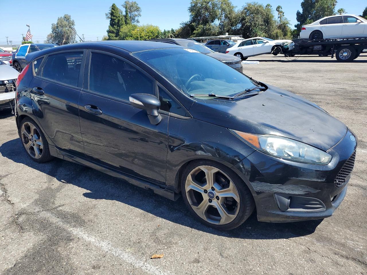 2015 Ford Fiesta St Black vin: 3FADP4GXXFM149132