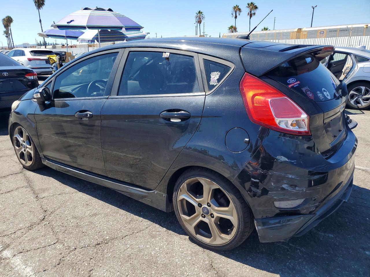 2015 Ford Fiesta St Black vin: 3FADP4GXXFM149132