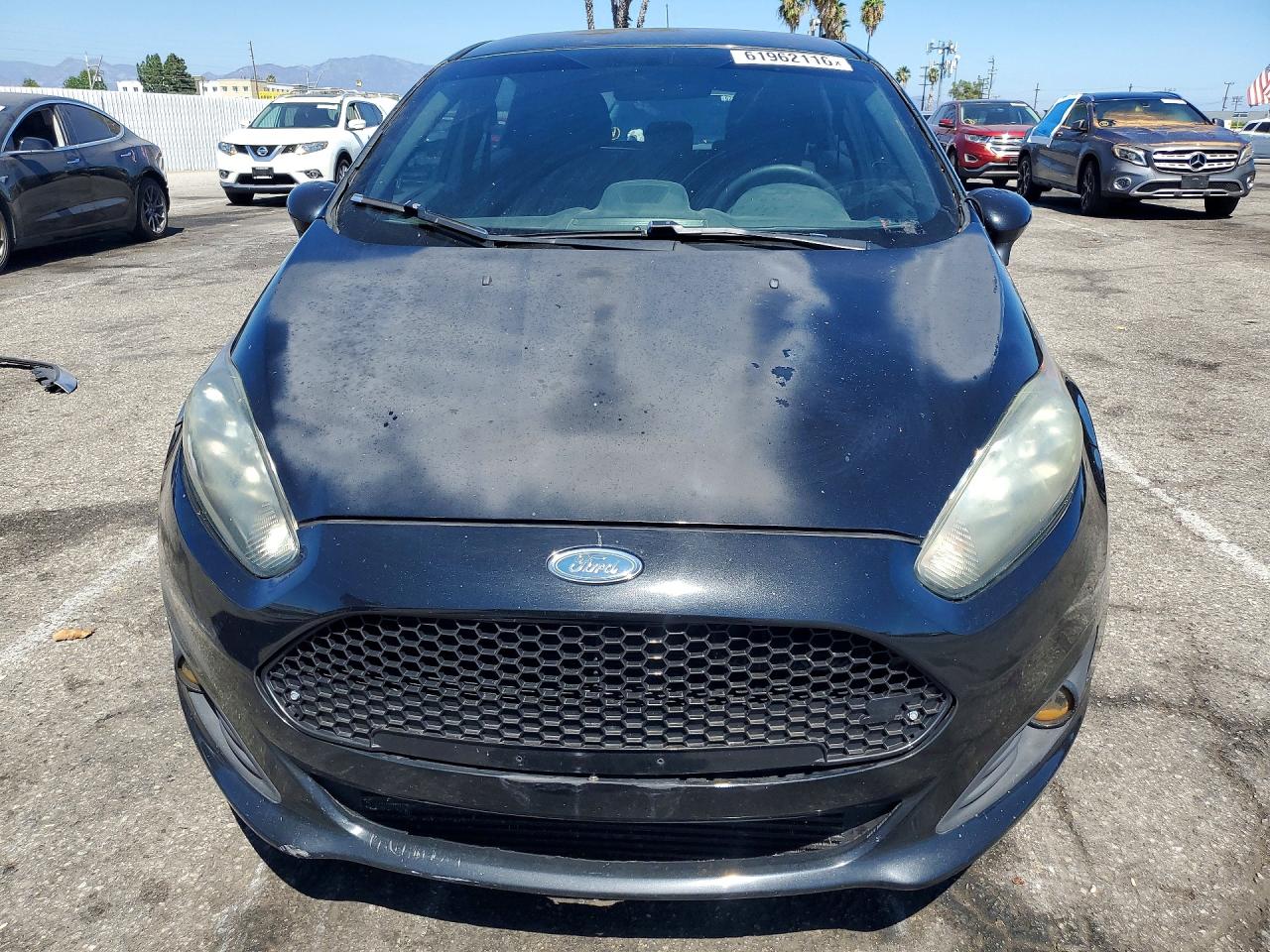 2015 Ford Fiesta St Black vin: 3FADP4GXXFM149132