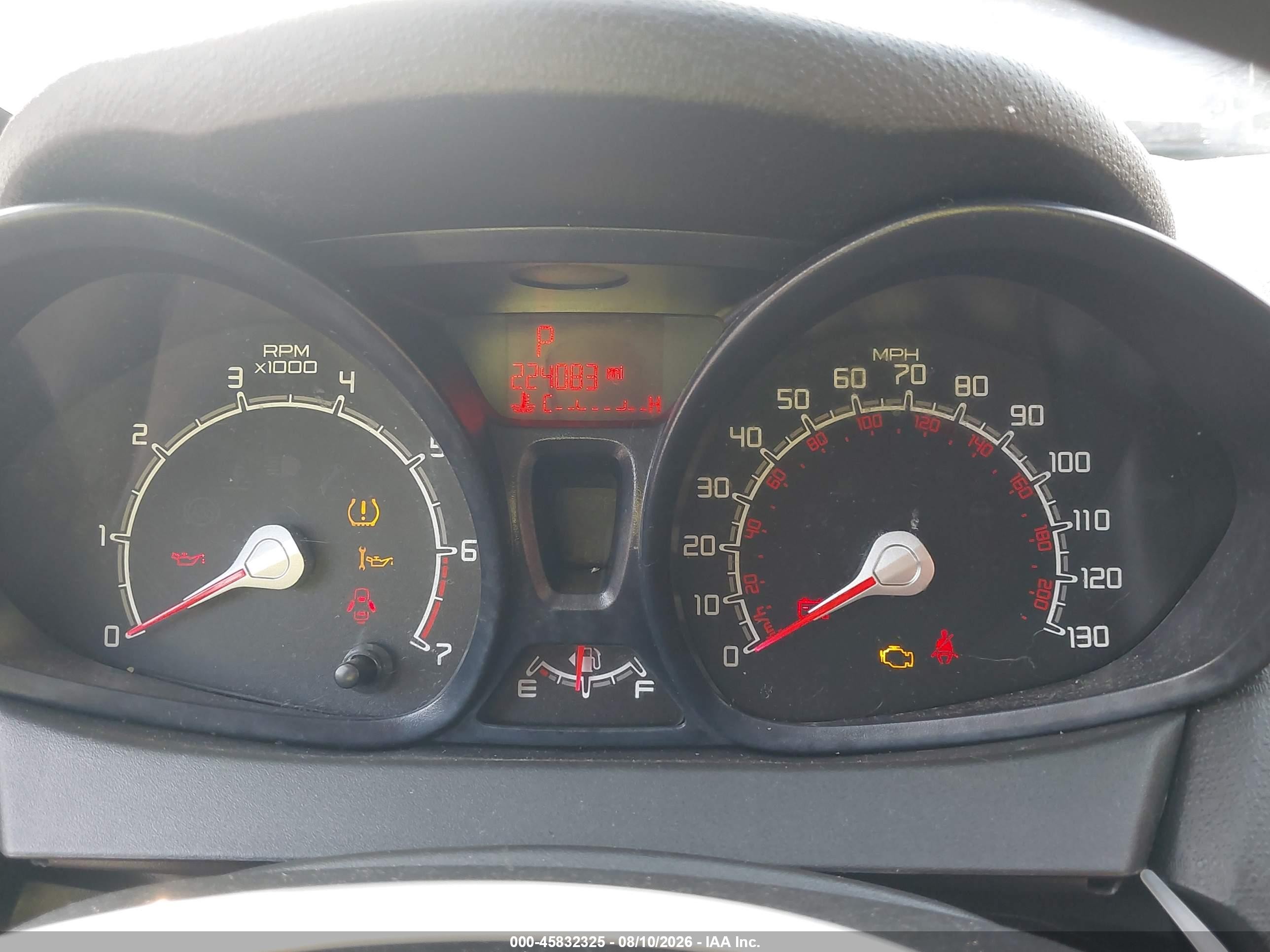 2013 Ford Fiesta S White vin: 3FADP4TJ1DM215419