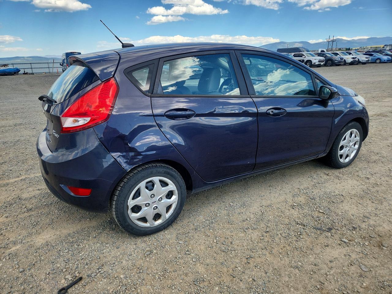 2012 Ford Fiesta S Gray vin: 3FADP4TJ2CM169985