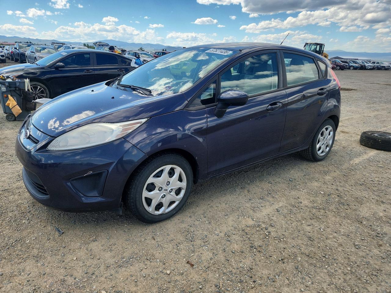2012 Ford Fiesta S Gray vin: 3FADP4TJ2CM169985