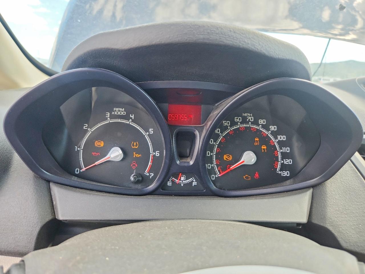 2012 Ford Fiesta S Gray vin: 3FADP4TJ2CM169985