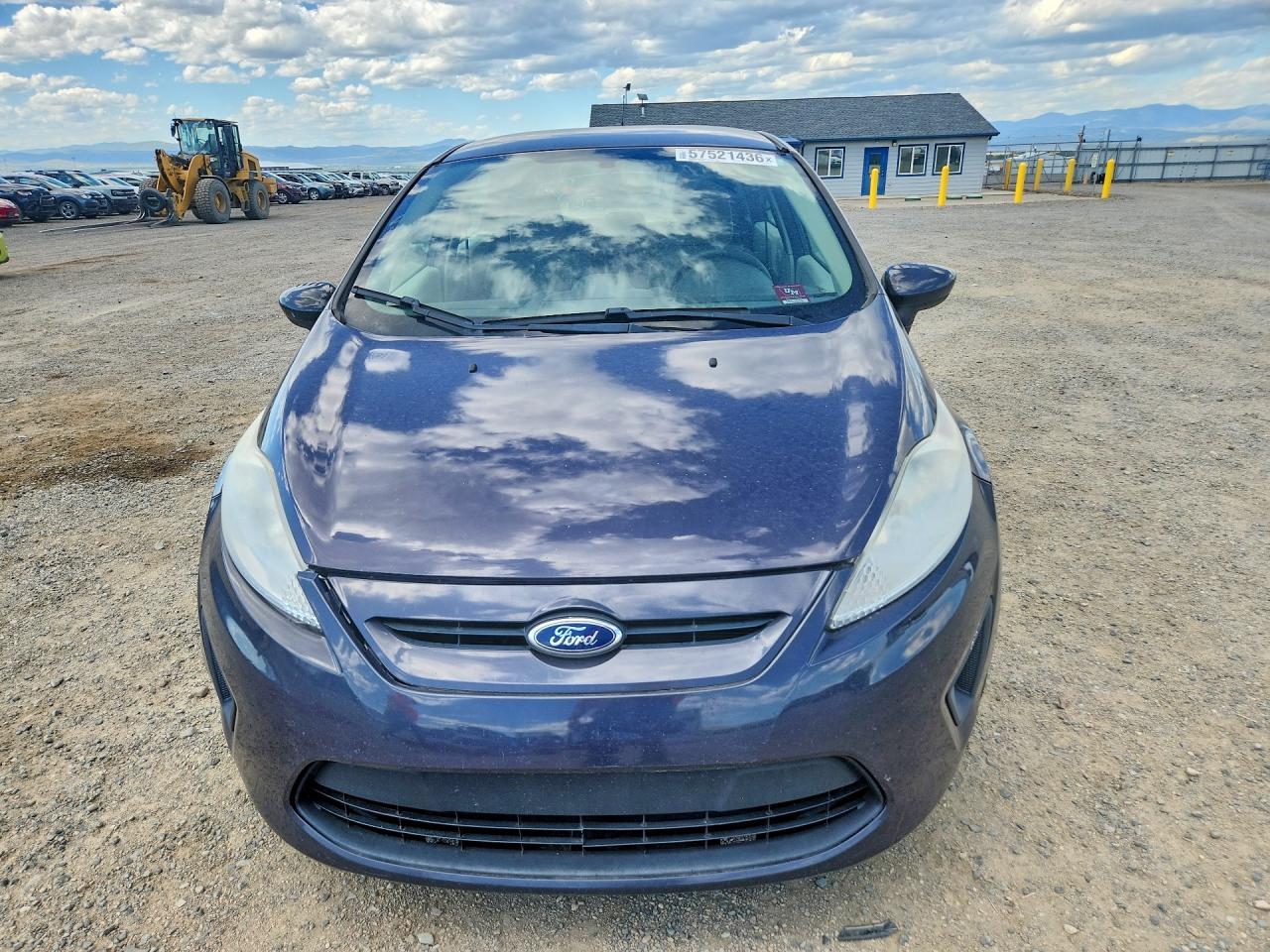 2012 Ford Fiesta S Gray vin: 3FADP4TJ2CM169985