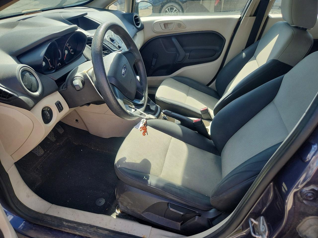 2012 Ford Fiesta S Gray vin: 3FADP4TJ2CM169985