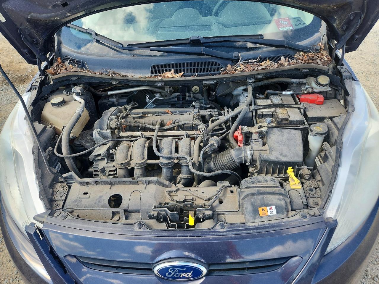 2012 Ford Fiesta S Gray vin: 3FADP4TJ2CM169985