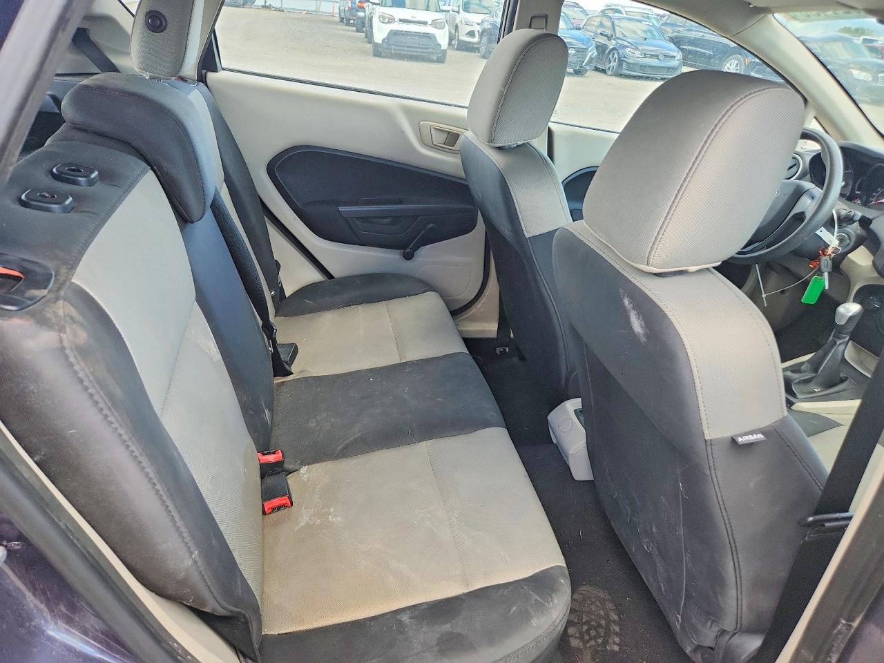 2012 Ford Fiesta S Gray vin: 3FADP4TJ2CM169985